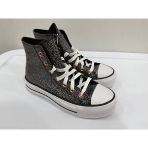 Converse Chuck Taylor All Star Lift Platform Metallic A01301C Size 6